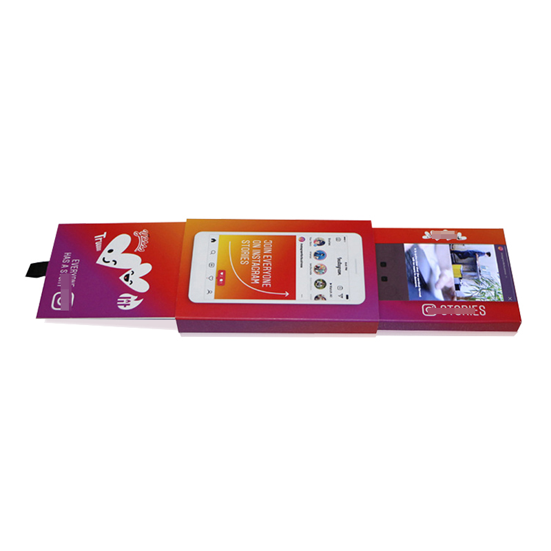 Customize printing 2.4-inch lcd video brochure card