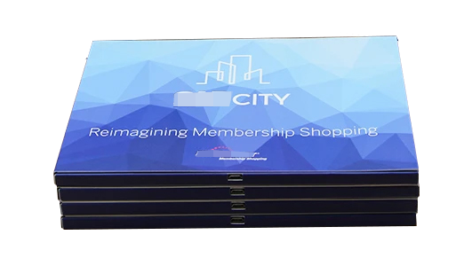 Custom business card video brochure 2.4-inch screen.