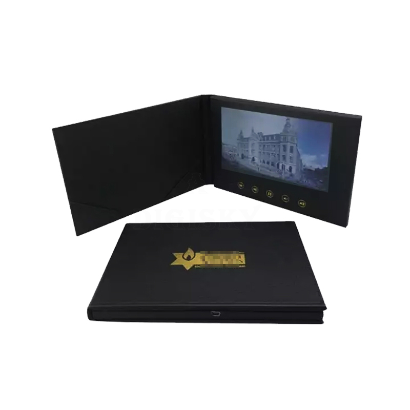 Business Marketing video greeting card with lcd screen